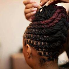 Loc Updos, Medium Locs, Dreadlock Style, Up Dos, Dreads Styles