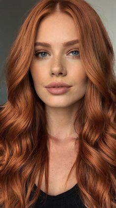 Effortless 39 Copper Hair Color Ideas for Ginger Copper for Short Hair 🌺