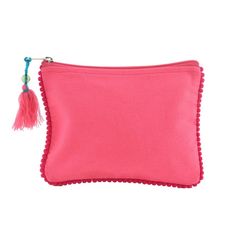 This floral embroidered pouch is perfect to store jewelry, makeup or medications. Style Number: 712918458155 Size: 6 inches by 8 inches Pink Embroidered Pouch Clutch, Embroidered Pink Pouch Clutch, Pink Coin Purse With Removable Pouch, Travel Embroidered Pouch, Embroidered Travel Pouch, Embroidered Cosmetic Pouch For Daily Use, Embroidered Cosmetic Bag Pouch For Daily Use, Handmade Pink Pouch Cosmetic Bag, Embroidered Pouch