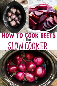 how to cook beets in the slow cooker