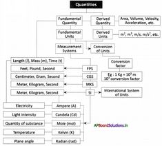 a diagram showing the different types of quntities and their corresponding functions in each region