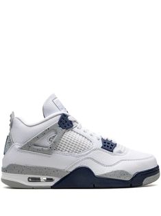 the air jordan 4 retro white and blue is on sale for $ 59, 99