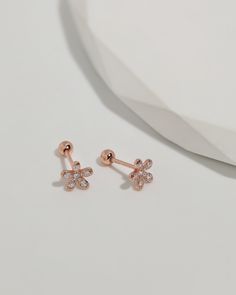 Material: High-Quality Solid 925 Sterling Silver (Nickel-Free and Lead-Free) Stones: Cubic Zirconia Colors: Silver, Gold, and Rose Gold Dimension: 0.25 x 0.25 Inches Approximately (Length x Width) Earring length-11mm, Post-0.8mm, Gauge-0.7mm, Ball back-3mm Packaging: Complimentary Gift Box and Jewelry Pouch Processing Time: Each item is handmade with love as we receive orders. Our production time is 2 to 5 business days. We will ship as soon as your item is ready! Care Instructions: Sterling sil Anniversary Rose Gold Sterling Silver Piercings, Elegant Nickel-free Rose Gold Piercings, Elegant Rose Gold Piercings With Cubic Zirconia, Elegant Rose Gold Cubic Zirconia Piercings, Rose Gold Cubic Zirconia Cartilage Earrings As Gift, Valentine Anniversary, Ziplock Bag, Jewelry Care Instructions, Butterfly Jewelry