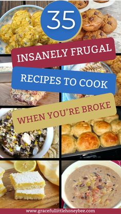 the top 25 insanely frugal recipes to cook when you're broke