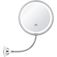 an image of a mirror with a cord attached to the back of it, on a white background