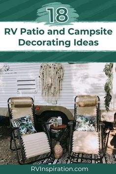 rv patio and campsite decorating ideas