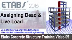 an advertisement for the etabs concrete structure training video - 4, with text