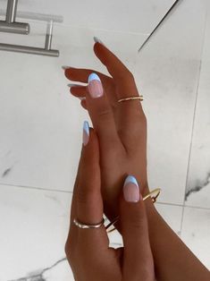 Nails 2023 Trends, Oval Acrylic Nails, Acrylic Nails Almond Shape, Hoco Nails, Cruise Nails, Spring Break Nails, Trends Nails, Beachy Nails, Colors 2023