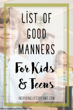 TEACHING KIDS GOOD MANNERS - If you are looking to teach your children good manners and would love a guide to follow, then you have come to the right place. So why talk about manners? Well, kids nowadays aren't always taught proper etiquette so here's what you can do to help your kids today. | Manners and etiquette | Manners | Teaching Kids Manners and Respect | Teaching Kids Respect | Etiquette and manners | Etiquette for kids | Etiquette quote for youth Etiquette For Kids, Teaching Kids Manners, Manners And Etiquette, Teaching Kids Respect, Kids Nowadays, Proper Etiquette, Raising Godly Children