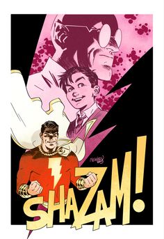 the cover to shazam's comic book