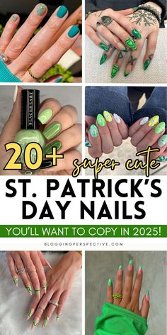 These st patrick’s day nails are fun and festive for the holiday! Featuring green nails and trendy green nail designs, this collection is perfect for March nails 2025. Try bold Irish nails or playful st patricks day nails designs. Check out the blog for all the best st patrick's nail ideas and st patricks day nails ideas!