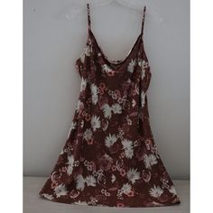 Bp. Women's Sz L Brown Floral Drape Neck Mini Sundress Dress Nwot Approximate Measurements:Chest: 38 In.Length: 36 In. (Top Of Strap To Hem) (Adjustable) Bp Dress, Sundress Dress, Polo Shirt Dress, Womens Sheath Dress, Mini Sundress, Ribbed Mini Dress, Crochet Halter Tops, Multicolor Dress, Halter Mini Dress