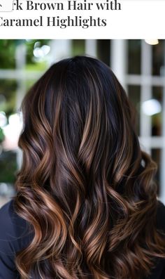 Carmel Balayage Highlight, Brownie Batter Hair Color, Carmel Brown Hair, Brown Auburn Hair, Summer Hair Color Ideas, Highlights For Dark Brown Hair, Brown Hair With Caramel Highlights, Carmel Brown, 2020 Hairstyles