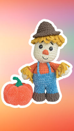 crochet scarecrow Scarecrow Crochet, Fall Crochet Patterns, Fall Crochet, Craft Market, Lovey Blanket, Craft Markets, Super Bulky, Detailed Photos, Easy Crochet Patterns