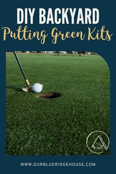 Diy Backyard Golf Practice, Green Backyard, Putt Putt Golf, Golf Mats, Golf Diy, Outdoor Play Areas, Golf Chipping, Honey Do List, Golf Green