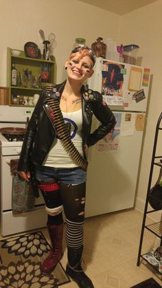 Tank Girl- Halloween 2015 Tank Costume Diy, Tank Girl Aesthetic, Punk Tank Top For Cosplay, Tank Girl Jamie Hewlett, Beef Empanadas