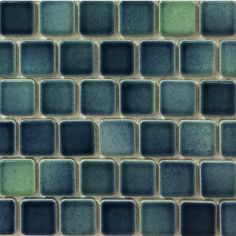 PEB-168 - North Sea, 1 x 1 - Porcelain Pool Tile - Fujiwa Porcelain Pool Tile, Waterline Pool Tile, Large Floor Tiles, Custom Mosaic Tile, Mosaic Pool Tile, Green Pool, Pool Finishes, Swimming Pool Tiles, Pool Remodel