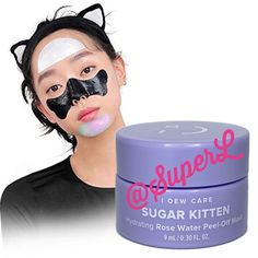 One New I Dew Care Sugar Kitten Hydrating Rose Water Peel-Off Mask 9ml/.30oz The I Dew Care Sugar Kitten Hydrating Rose Water Peel-Off Mask Is A Hydrating Peel-Off Mask To Help Reveal A Brighter Complexion! Ingredients Include Ruby Powder To Give Dry Skin A Dewy Glow. Strawberry Face Mask, Sephora Face Mask, I Dew Care, Watermelon Face, Sephora Skincare, Avocado Mask, Mask Skincare, Face Brightening, Green Tea Mask