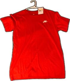 Casual Solid Nike T-shirt, Casual Solid Color Nike T-shirt, Cheap Red Nike T-shirt, Nike University Red Crew Neck T-shirt, Ohio State Hoodie, Affordable Red Sports T-shirt, Grey Polo Shirt, Red Pullover, Nike Tshirt