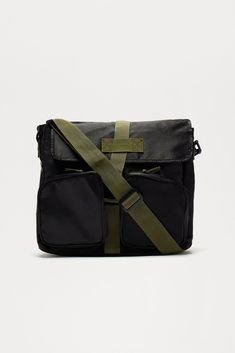 Available In Black/combo and Black One Size Adjustable Strap Utility Details 100% Polyester Imported | Mens Grizzly Utility Nylon Crossbody Bag - Black by Fashion Nova Nylon Crossbody Bag, Black Cross Body Bag, Fashion Nova, Adjustable Straps, Crossbody Bag, Mens Accessories, Black