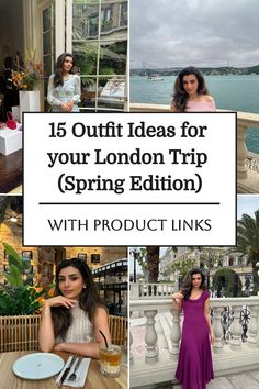 Looking for simple, aesthetic, and cute London spring outfit ideas? Get inspired with these stylish ensembles perfect for the season ahead! London Spring Outfit, London Trip, Spring Outfit Ideas, London Spring, Simple Aesthetic, Eclectic Fashion, London Street