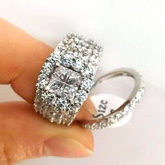 Luxury Proposal, Set Of Rings, Wedding Week, Engagement Sets, Zircon Ring, Proposal Ring, Rings For Women, Bridal Sets, Wedding Rings For Women