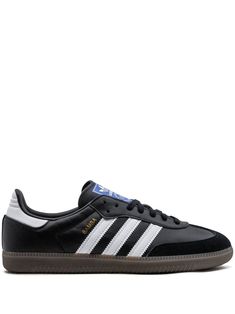 Adidas Samba OG Sneakers - Farfetch Black Adidas Samba, Black Adidas Sambas, Og Samba, Black Sambas, Adidas Samba Black, Samba Classic, Unisex Shoes Sneakers, Samba Og Shoes, Samba Adidas