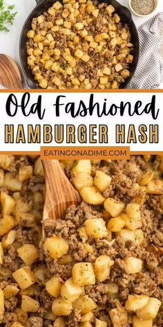 old fashioned hamburger hashbrown hashbrown hashbrown hashbrown hashbrown