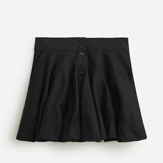 Black Linen-Blend Skirt. Never Worn. New With Tags. Chic Full Skirt Black Skort, Chic Black Full Skirt Skort, Black Skirts, Black Linen, Black Skirt, Linen Blend, J Crew, Womens Skirt, Harry Potter