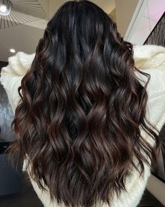 Dimensional Balayage, Long Hair Highlights, Hair With Highlights, Hair Adviser, Brunette Hair With Highlights, Black Hair With Highlights