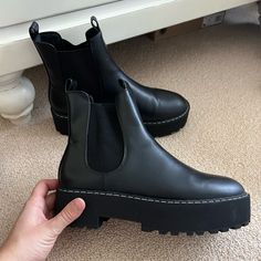 In Brand New Condition Only Worn Once. H&m Shoes, All Black, Chelsea Boots, Chelsea, H&m, Size 10, Women Shoes, Brand New, Boots