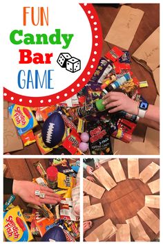 the fun candy bar game is an easy way to play with your family and friends