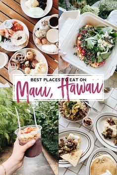 the best places to eat on mau, haua and other tropical food in hawaii