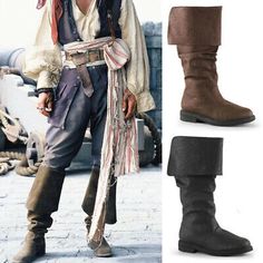 Great shopping ideas for Retro Medieval Pirate Boots Nordic Jackboot Renaissance Steampunk Shoe, Mens Boots Pirate Men, Robin Costume, Steampunk Shoes, Pirate Boots, Viking Costume, Gothic Shoes, Cosplay Boots, Cosplay Shoes, Pirate Costume