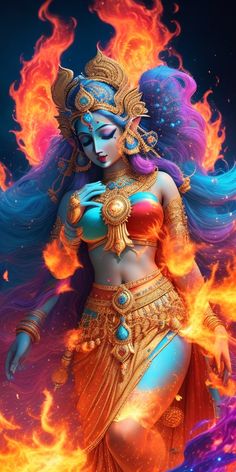 Goddess Parvati, Durga Picture, Divine Goddess, Shakti Goddess, Indian Art Gallery, Shiva Tattoo, Navratri Images, Pagan Art, Hindu Goddess