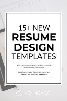 16 Resume Design Ideas From a Hiring Manager - Venngage Infographic Resume Template, Resume Design Free, Resume Design Professional, Minimalist Resume, Create A Resume, Better Job, Perfect Resume, Resume Design Template