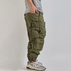 Applicable Season : Spring and Summer Applicable Scene : CASUAL Closure Type : Elastic Waist Decoration : PocketsFront Style : Flat Item Type : full length Length : Ankle-Length Pants Thickness : Lightweight Fit Type : regular Style : Military Material : nylon,COTTON,SPANDEX Gender : MEN Pant Style : Cargo Pants Waist Type : MID WHAT ABOUT REFUND? Fast refund,100% Money Back Guarantee. If your product is defective or doesn't work properly, let us know and we'll send you a replacement one. We bel Baggy Combat Cargo Pants For Outdoor Activities, Baggy Combat Cargo Pants For Outdoor, Baggy Combat Cargo Pants In Khaki, Khaki Cargo Pants For Outdoor Activities, Baggy Military Cargo Pants For Outdoor Activities, Military Style Baggy Cargo Pants For Outdoor Activities, Baggy Khaki Cargo Pants For Outdoor, Summer Streetwear Khaki Cargo Pants, Summer Khaki Cargo Pants For Streetwear