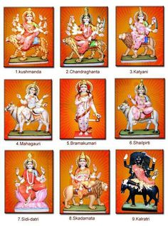 the seven deities of hindu mythology