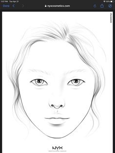 Plain Face Drawing For Makeup, Blank Face Template Makeup, Makeup Face Charts Blank Printable, Makeup Charts Face Blank, Snowboarding Tattoo, Makeup Workshop