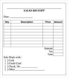 the receipt form is shown in black and white