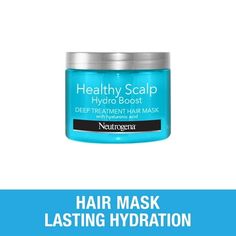 Dry hair getting you down Neutrogena Healthy Scalp Hydro Boost Deep Treatment Hair Mask with Hyaluronic Acid is pH balanced to help leave your hair looking and feeling quenched and damage-free with every use. Add it to your routine to enhance hydration for shiny strands. Wake up your hair with Hyaluronic Acid and it ll thank you by looking as good as it feels. Leave your scalp feeling its best with Neutrogena Healthy Scalp Hydro Boost Deep Treatment Hair Mask A balanced pH helps maintain your he Stop Hair Breakage, Facial Tips, Scalp Treatments, Hydro Boost, Hydrating Shampoo, Healthier Hair, Healthy Hair Tips, Keratin Hair, Hair Tonic