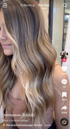 Balayage Hair Lived In, Blonde Balayage Lived In, Lived In Blonde Balayage Long Hair, Lived In Waves Long Hair, Bronde Balayage Beach, Bronde Hair Balayage, Balyage Long Hair, Hair Foils, Bright Blonde Hair