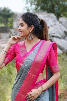 Stylish Blouse Design Unique, Blouse Design Unique, Plain Blouse Designs, Blouse Designs High Neck, Cotton Saree Blouse Designs, Blouse Ideas