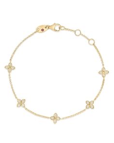 Roberto Coin 18K Yellow Gold Verona Love by the Inch Diamond Station Bracelet Roberto Coin Bracelet, Roberto Coin Necklace, Jewellery Stack, Gold Flower Bracelet, Roberto Coin Jewelry, Dream Bracelet, Station Bracelet, Roberto Coin, Yellow Gold Jewelry