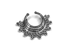 Scared of commitment? Needles make you nervous? Fear not! Get the look without the pain with this sweet little sterling silver septum ring! Easy to wear, the ring has smooth ends to snugly clip onto your septum. It is made from 16 gauge wires and is made to look layered. The ring has an inside diameter of about 9mm and is finished with a high polish. Check out my other fake septum rings here: https://www.etsy.com/shop/DinanRings?section_id=16588436&ref=shopsection_leftnav_5 Thanks for lookin Unique Silver Adjustable Body Jewelry, Nickel-free Toe Ring Jewelry For Festivals, Adjustable Silver Toe Ring Body Jewelry, Unique Sterling Silver Body Jewelry In Silver, Adjustable Bohemian Sterling Silver Body Jewelry, Nickel-free Small Hoop Septum Ring In Sterling Silver, Nickel-free Sterling Silver Nose Ring, Nickel-free Small Hoop Sterling Silver Septum Ring, Nickel-free Sterling Silver Small Hoop Septum Ring