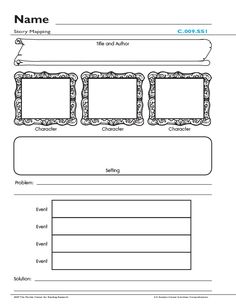 the worksheet for reading and writing with pictures on it, including two frames