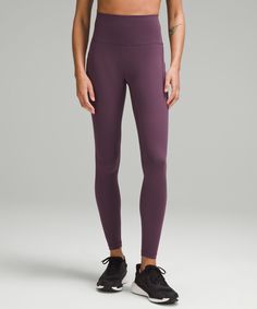 Wunder Train High-Rise Tight with Pockets 28" | Women's Pants | lululemon Sporty Lululemon Pants With Side Pockets, Functional Lululemon Pants With Side Pockets, Sporty Lululemon Pants With Hip Pockets, Functional Lululemon Bottoms With Pockets, Lululemon Functional Bottoms With Pockets, Lululemon Bottoms With Pockets, Functional Yoga Pants With Hip Pockets, Lululemon Fitted Functional Leggings, Lululemon Activewear With Pockets For Workout