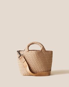 St. Barths Small Tote | Camel | Main Naghedi St Barths, Summer Neutrals, St Barths, Neoprene Tote, Cosmetic Shop, Small Tote, Travel Light, Mini Tote, City Girl