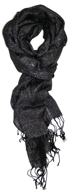 PRICES MAY VARY. Viscose Imported Pull On closure Hand Wash Only Stunning, Sparkling Metallic Scarf Comes in a Variety of Colors Perfect for Weddings, Proms, Parties or Effortlessly Elevating Your Style 100% Viscose 25 Inches by 78 Inches Shimmering metallic scarf in a variety of colors Black Sparkly Scarf, Brands Fashion, Style Steal, Fashion Scarves, Chunky Knit Blanket, Gold Flecks, Dress Gloves, Large Scarf, Knit Mittens