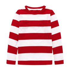 PRICES MAY VARY. EXTRA FINE COTTON: Our boys long sleeve stripes tshirts are made of natural cotton. Healthy for a growing child’s sensitive skin. COMFORTABLE AND DURABLE: Smooth, soft, and breathable fabric to ensure this boys long sleevs shirts added comfort and long resistant with deformation, non-faded. MEDIUM THICKNESS LONG SLEEVE T-SHIRTS: Light weight but steady cotton fabric enables these boys long sleeve cotton tee shirts wicks away sweat faster and stays fresh and dry,suitable for whol Striped Long Sleeve T-shirt For Fall, White Long Sleeve Shirt With Contrast Stripes, Red Tops With Contrast Stripes For Winter, Long Sleeve Horizontal Stripe Winter Top, Winter Long Sleeve Horizontal Stripe Top, Winter Red Tops With Contrast Stripes, Winter Long Sleeve Striped Top, Striped Long Sleeve Cotton Top, Long Sleeve Cotton Shirt With Horizontal Stripes